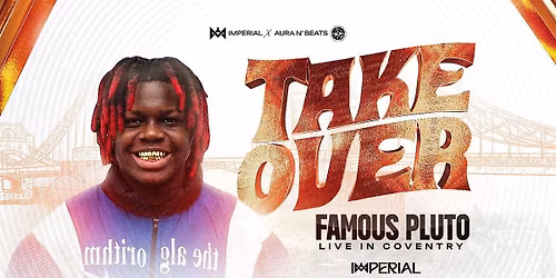 TAKE OVER: Famous Pluto live in Coventry