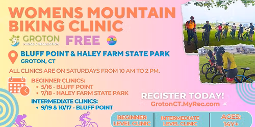 FREE Beginner Women\u2019s Mountain Biking Clinic \ud83d\udeb5\u200d\u2640\ufe0f Haley Farm 