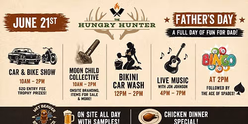 Fathers Day at The Hungry Hunter