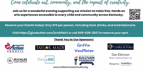 The Art Affair - A Fundraiser for On The Move Art Studio