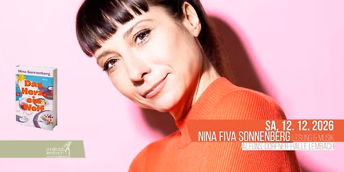 Nina FIVA Sonnenberg - Lesung & Musik (AT) | Alfons-Dorfner-Halle