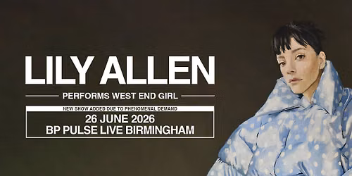 Lily Allen Birmingham Tickets