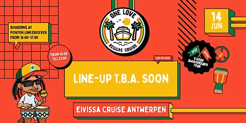 One Love Reggae Cruise Antwerp