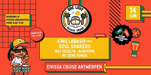 One Love Reggae Cruise Antwerp