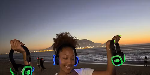 Mountain background silent disco