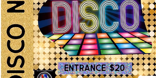 Disco Night with DJ Dave and Martin!