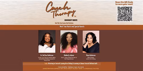 Couch Therapy Community Night Women's Edition - May 26, 2026