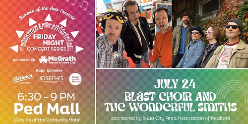 Friday Night Concert Series: Blast Choir AND The Wonderful Smiths