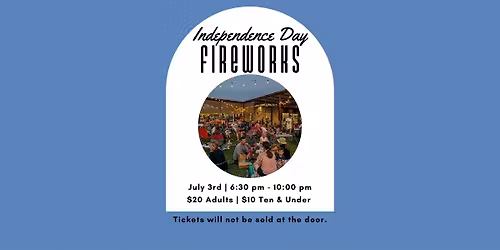 JULY 3RD FIREWORKS AT SPRING CREEK
