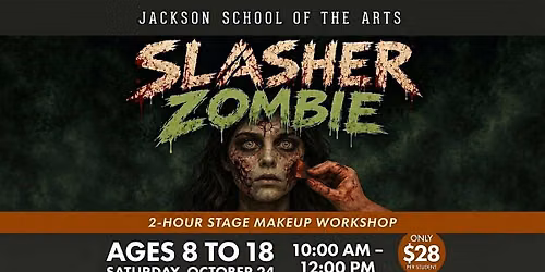 Theatre Make-Up Workshop: Slasher Zombie