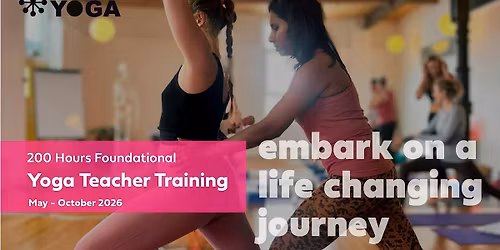 200hr Yoga Teacher Training (Saltaire, Yorkshire)
