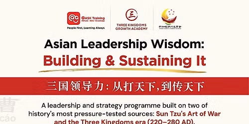 Asian Leadership Wisdom: Building & Sustaining It
