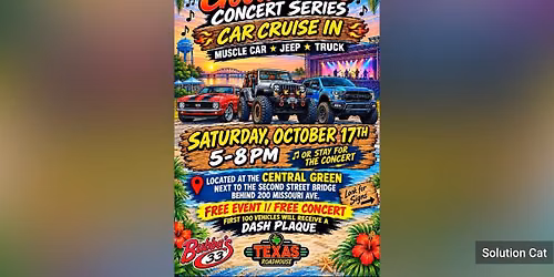 Good Times Concert Series Cruise In