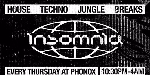Insomnia London: House, Techno, Jungle