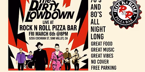 The Dirty Lowdown, live at Rock N Roll Pizza Bar, Simi Valley