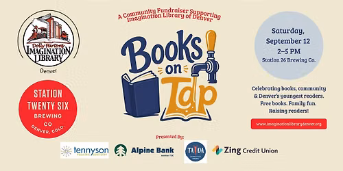 Books On Tap: A Community Fundraiser for Imagination Library of Denver