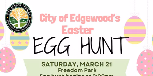 City of Edgewood's Easter Egg Hunt