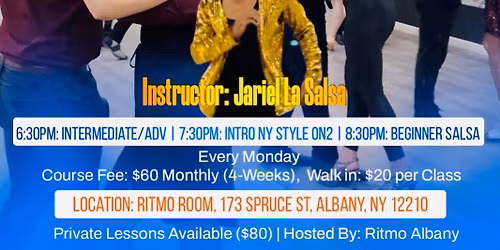 Salsa Monday Classes - November Cycle | Ritmo Albany