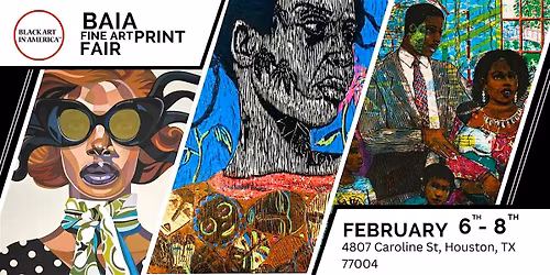 BAIA Fine Art Print Fair Houston - Opening Weekend
