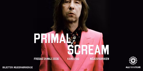 PRIMAL SCREAM | Live p\u00e5 N\u00f6jesfabriken