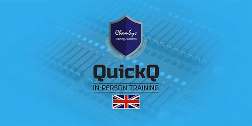 1 Day QuickQ Training Course 26th November 2026, Chauvet Nottingham UK