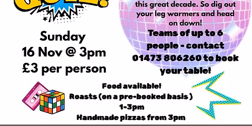 Electrifying 80s Quiz!