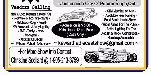 Kawartha Diecast Show and Model Show