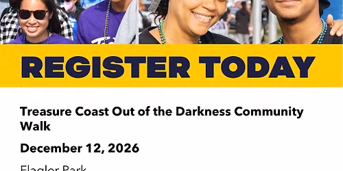 Treasure Coast Out of the Darkness Walk