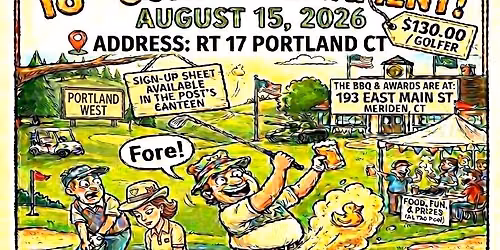 PLAV Post 189 18th Golf Tournament