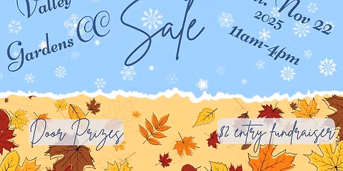 November Craft Sale
