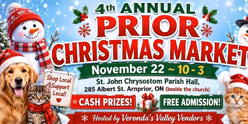 4th Annual Prior Christmas Market