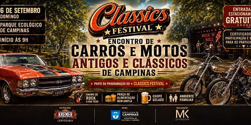 Encontro de Carros e Motos Antigos e Cl\u00e1ssicos de Campinas