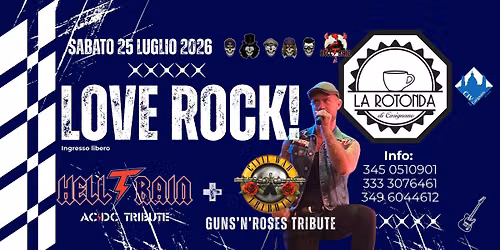 LOVE ROCK in Rotonda | AC\/DC & Guns N' Roses Tributes \u26a1\ud83d\udd25
