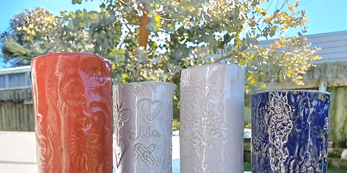 Pottery workshop Make a vase or cup and saucer At Big Mac Slabs