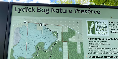 Lydick Bog, South Bend 8\/26 (Carol & Mike)