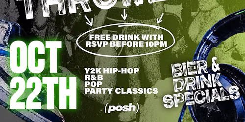 Y2K THROWBACK COLLEGE PARTY X SAUF HAUS