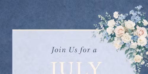 July Pop-Up Wedding!