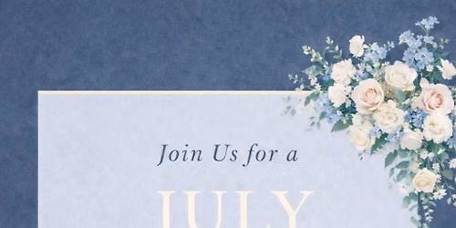 July Pop-Up Wedding!