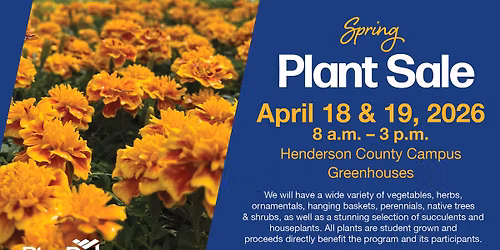 Spring Plant Sale - Blue Ridge Community College Horticulture Department