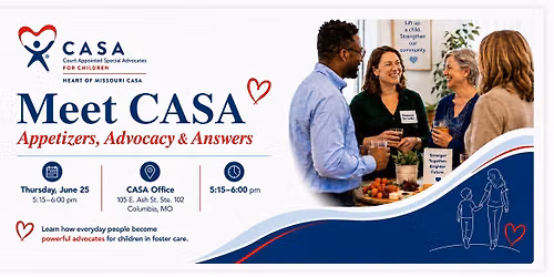 Meet CASA: Appetizers, Advocacy and Answers