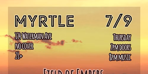 Field of Embers \/ Ike D + the 3 \/ A Day Without Love \/ The Wolf In Our Own Backyard