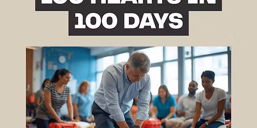 100 Hearts 100 Days CPR\/AED Training