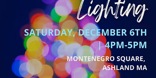 Ashland's Annual Tree Lighting