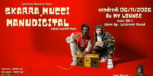 Skarra Mucci & Manudigital : Ragga Blasta Tour 2026