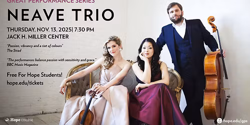 Grammy-Nominated Neave Trio