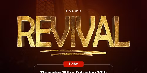 INTERNATIONAL DECEMBER RETREAT '25 - REVIVAL