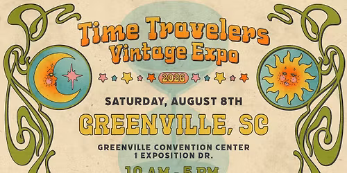 Greenville Time Travelers Vintage Expo 2026