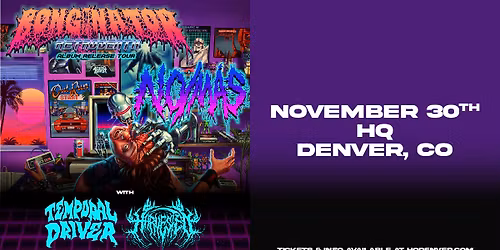 Bonginator + No\/Mas | Denver, CO