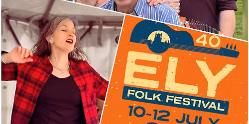 Ely Folk Festival - Frog on a Bike with Fee Lock