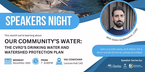 Our Community's Water: The CVRD's Drinking Water and Watershed Protection Plan